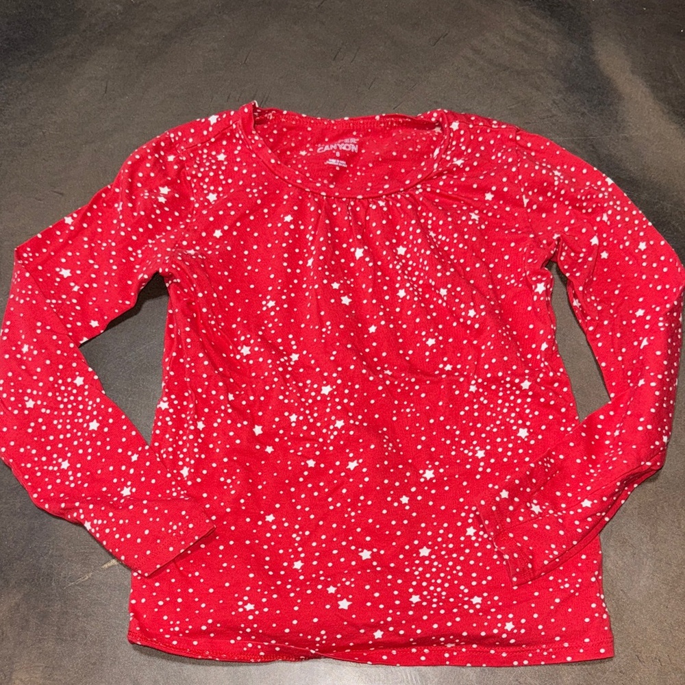Harper Canyon Red Starry Top